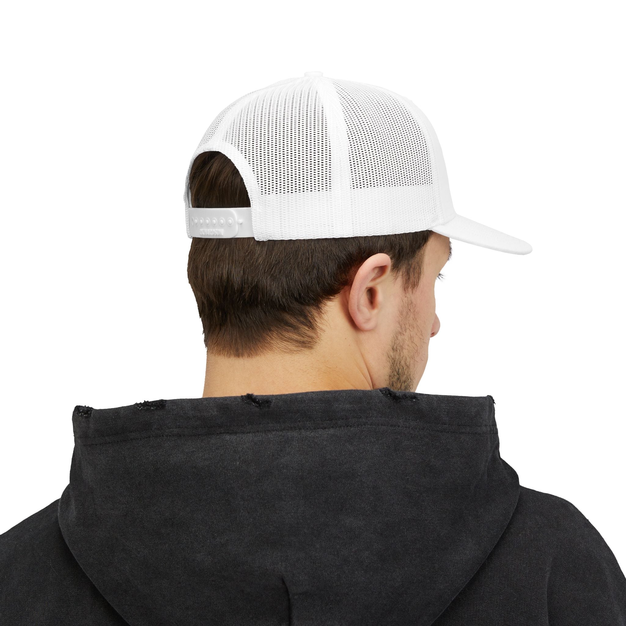Rad Dad Trucker Cap — Retro Mustache Snapback Hat (Father's Day Gift)