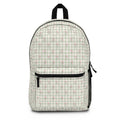 Floral Gingham Backpack – Pastel Pink Rose Check School & Everyday Bag