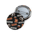 Rockford Rams Pin Button