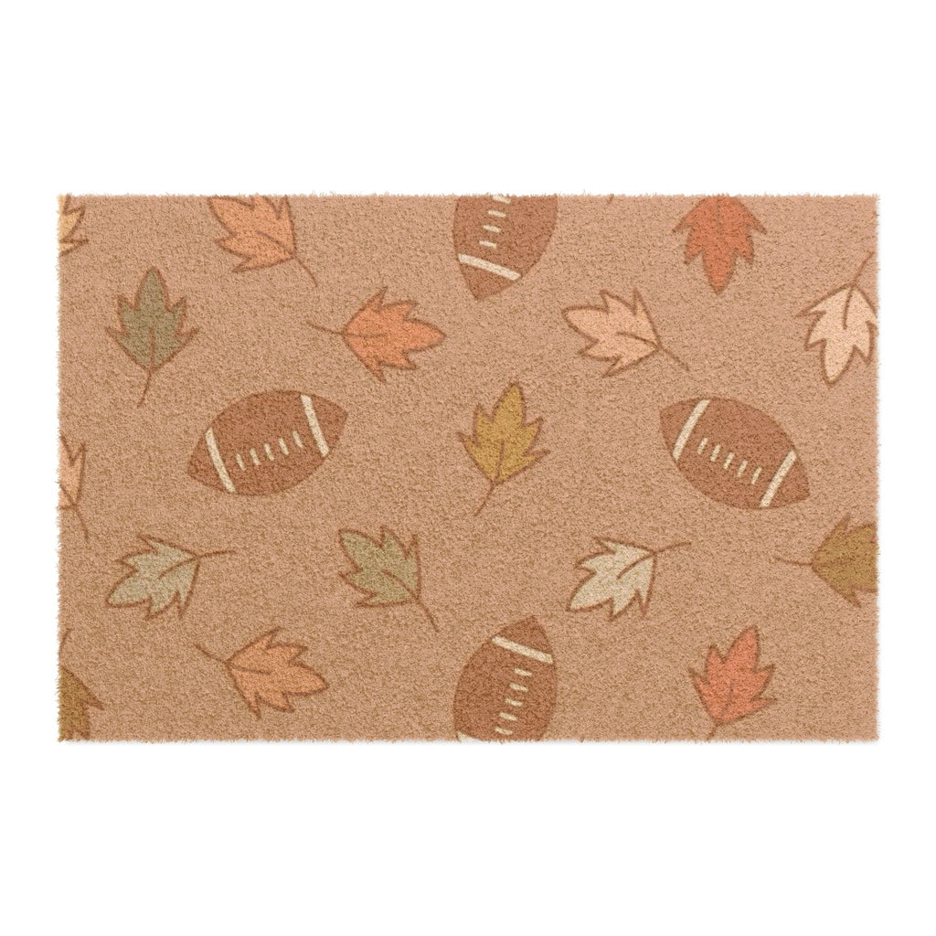 Autumn Football Welcome Mat