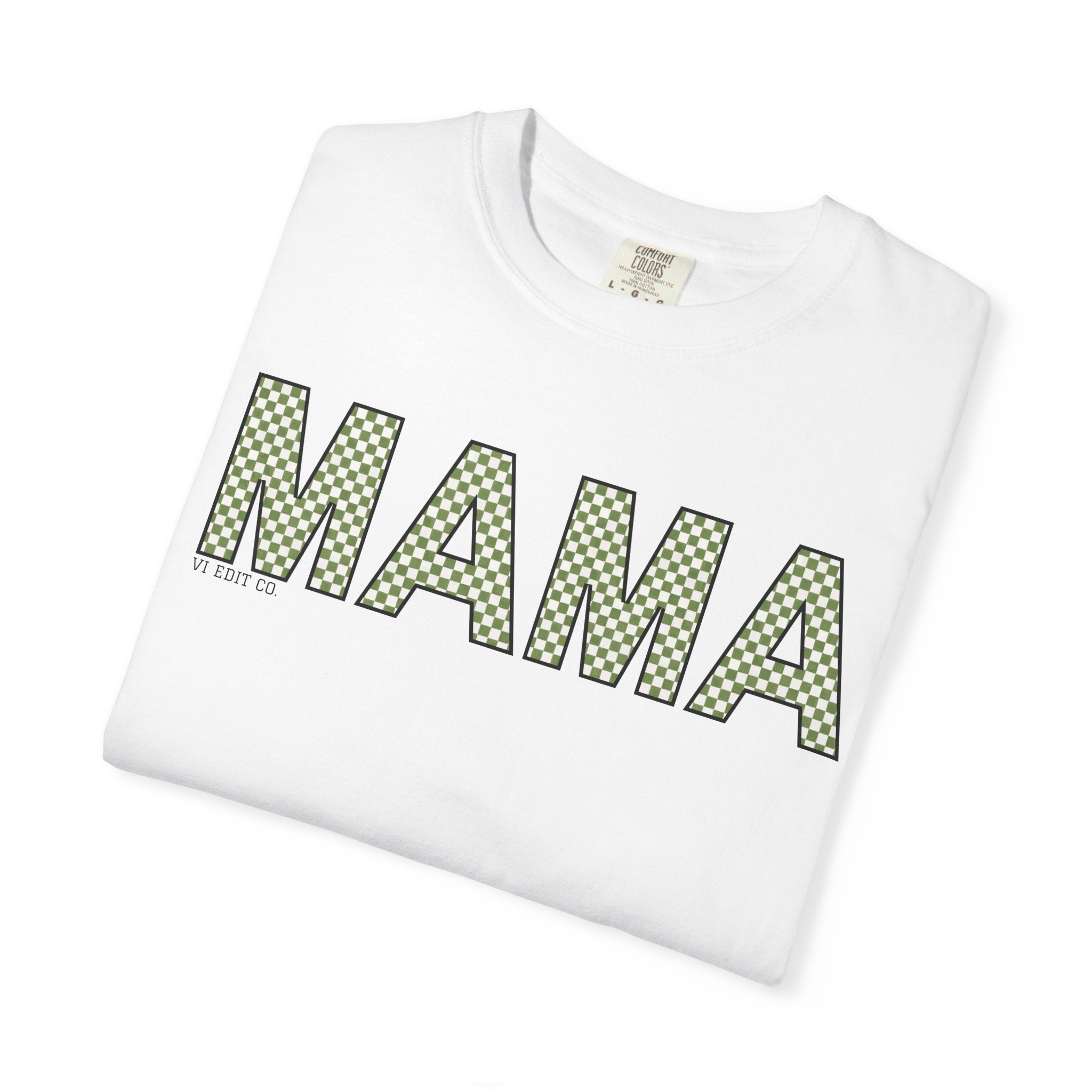 MAMA Chevron Letters T-Shirt | Mama Typography Tee