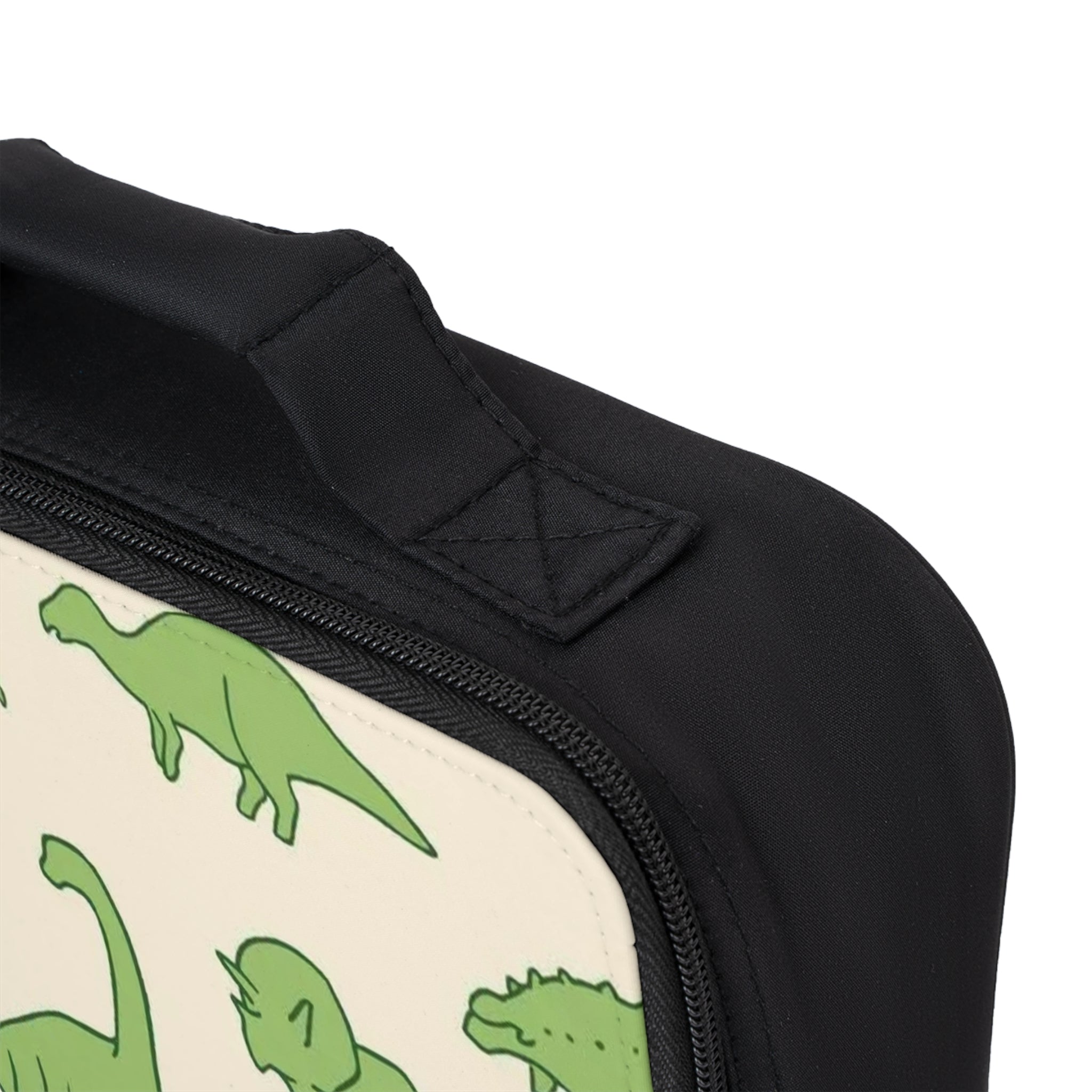 Kids Dino Lunch Bag – Cute Green Dinosaur Pattern Insulated Lunchbox