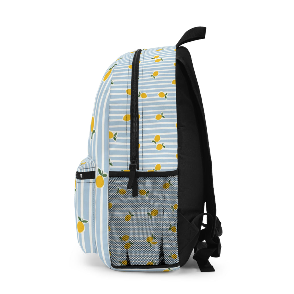Lemon Stripe Backpack