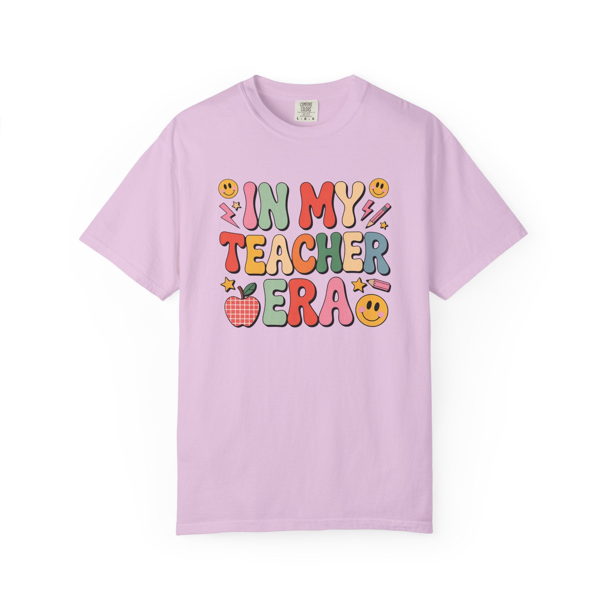 Teacher Era T-Shirt — Cute Retro "In My Teacher Era" Graphic Tee for Educators