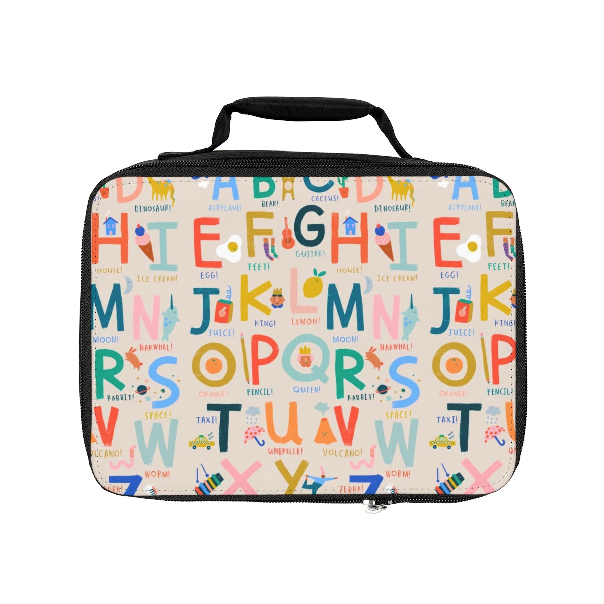 Alphabet Lunch Bag