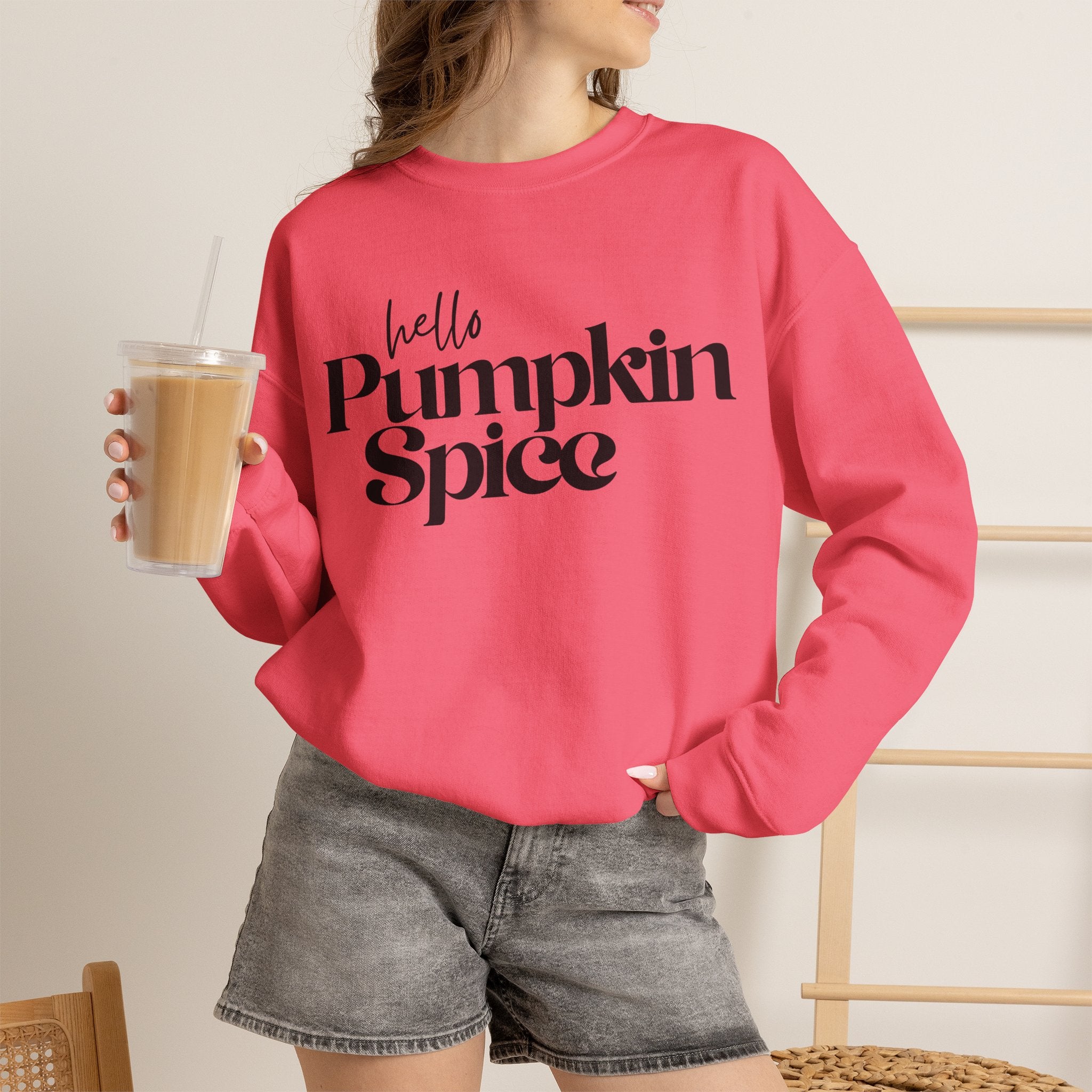 Hello Pumpkin Spice Crewneck