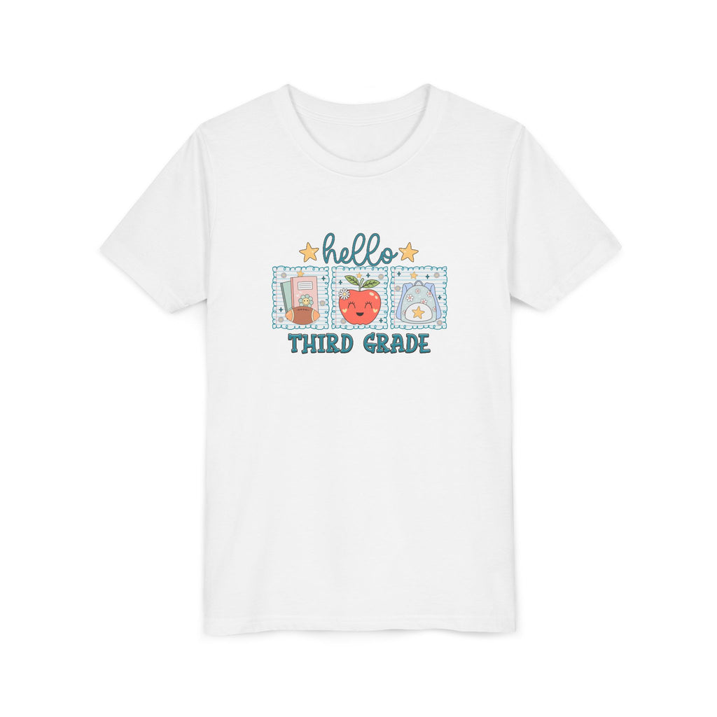 Hello Third Grade Tee - Youth