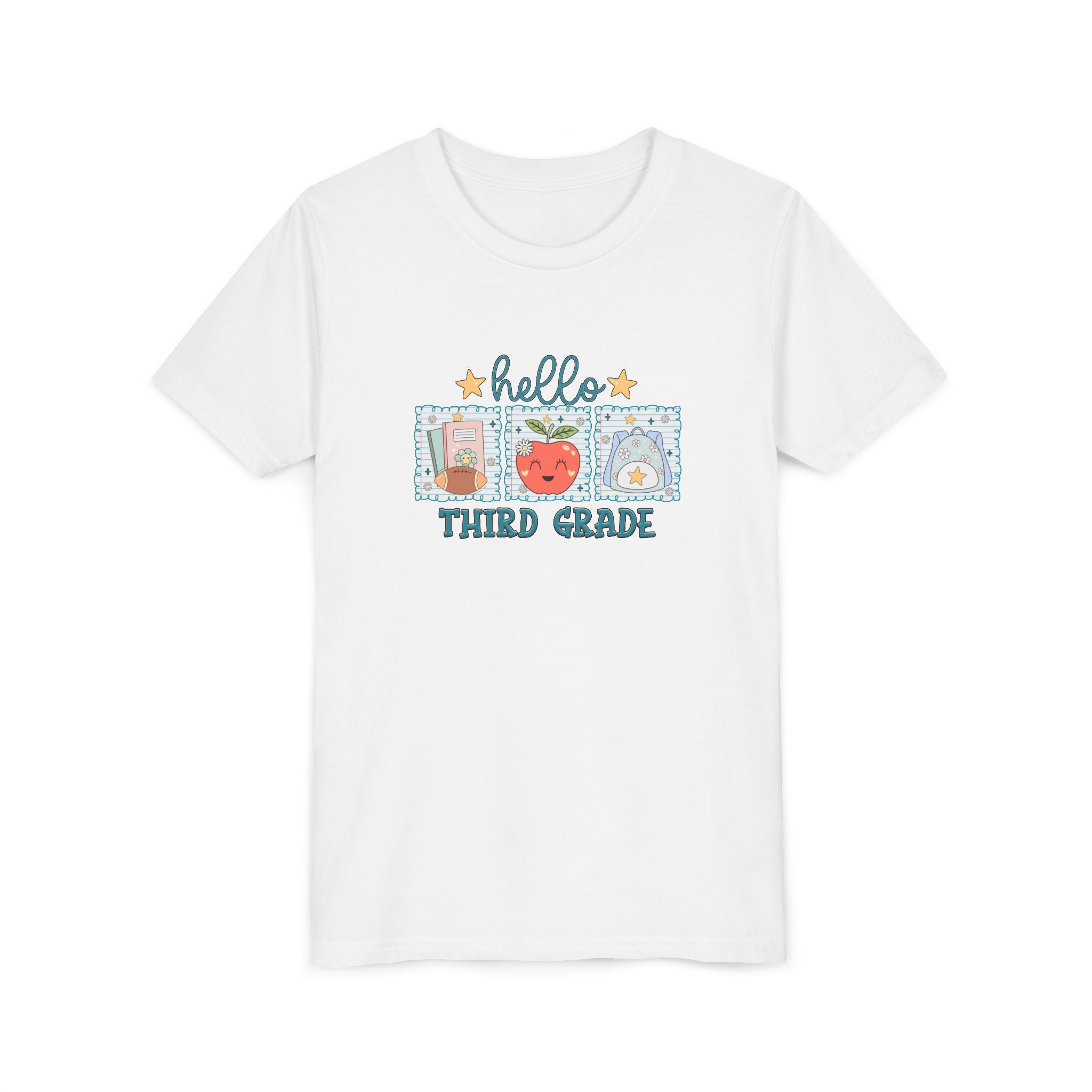 Hello Third Grade Tee - Youth