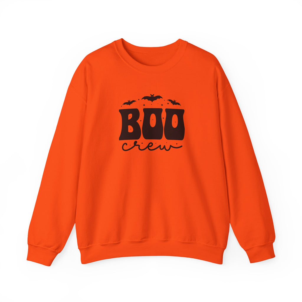 Boo Crew Sweatshirt – Cute Halloween Crewneck with Bats
