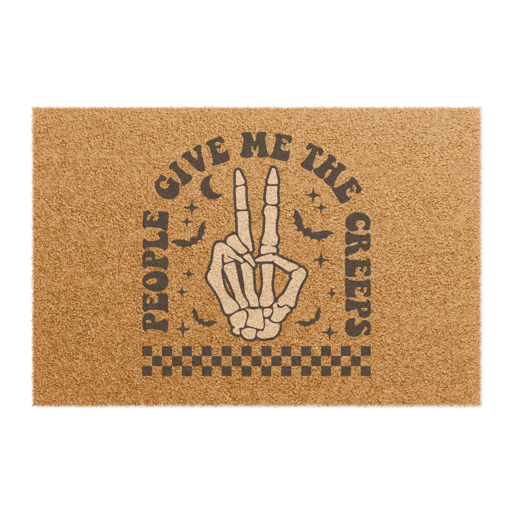 People Give Me The Creeps Welcome Mat