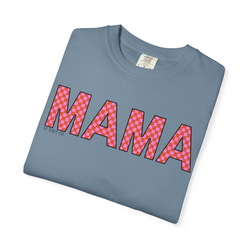 MAMA floral applique T-shirt | Mama graphic tee