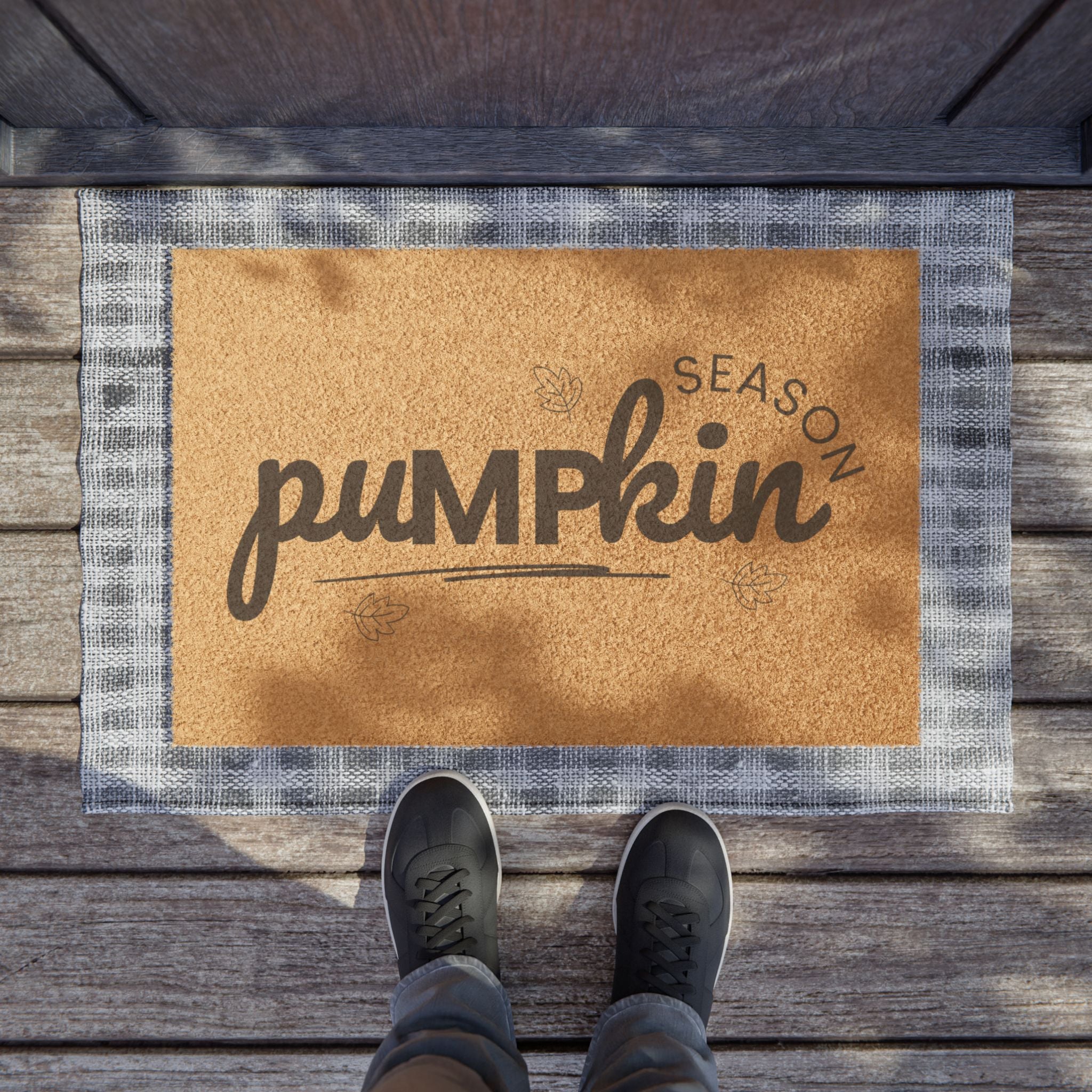 Pumpkin Season Welcome Mat