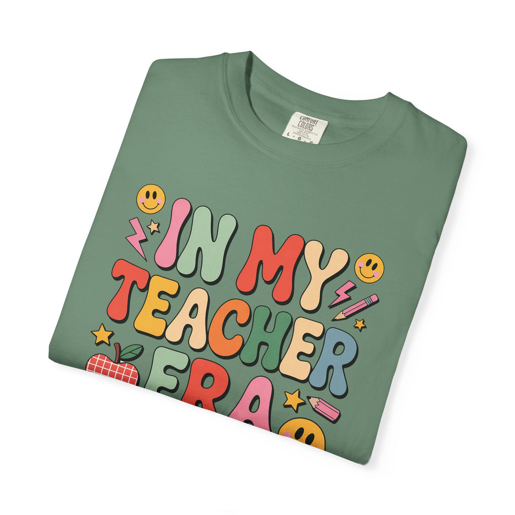 Teacher Era T-Shirt — Cute Retro "In My Teacher Era" Graphic Tee for Educators