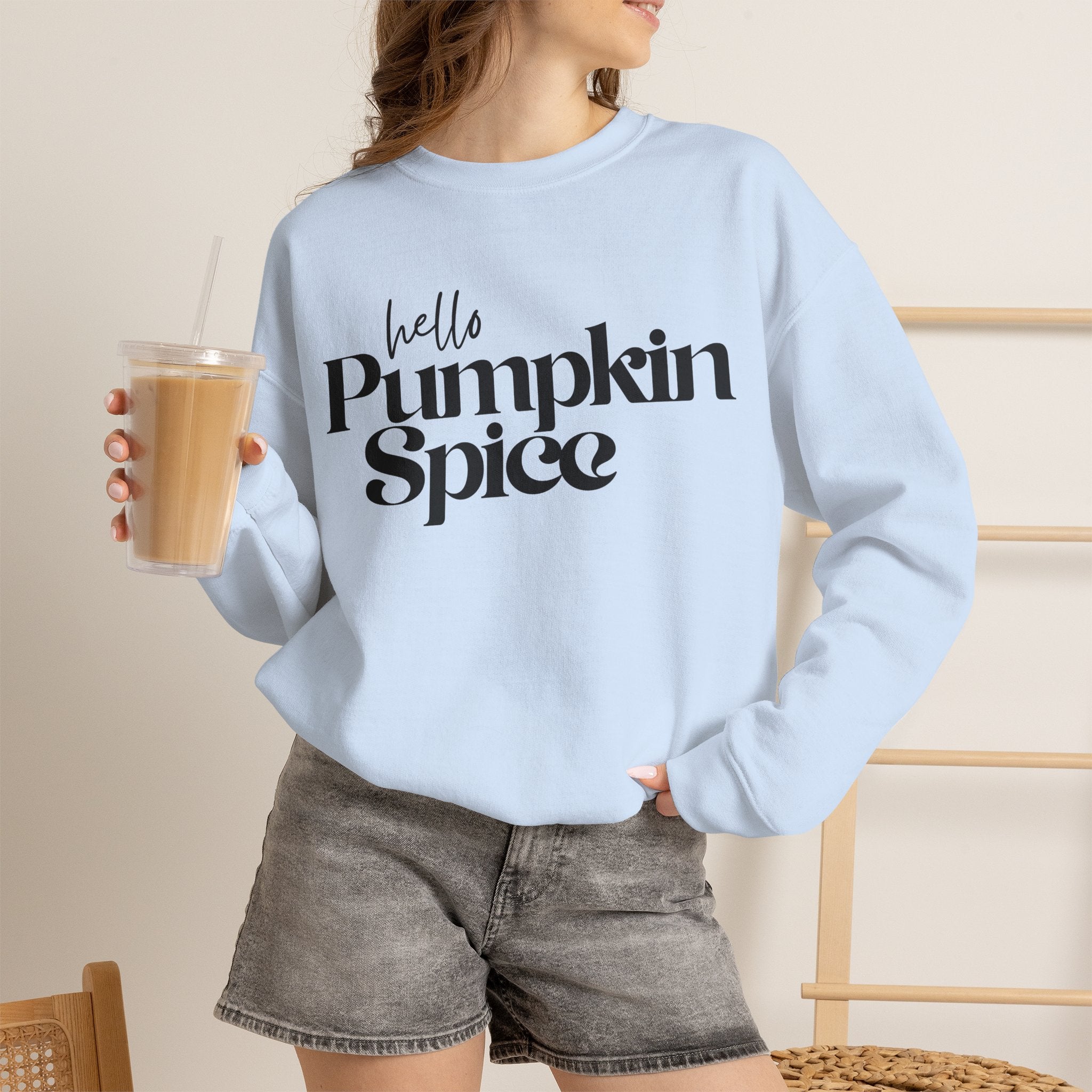 Hello Pumpkin Spice Crewneck