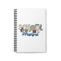 School Principal Spiral Notebook – Cute Illustrated School Supplies Design