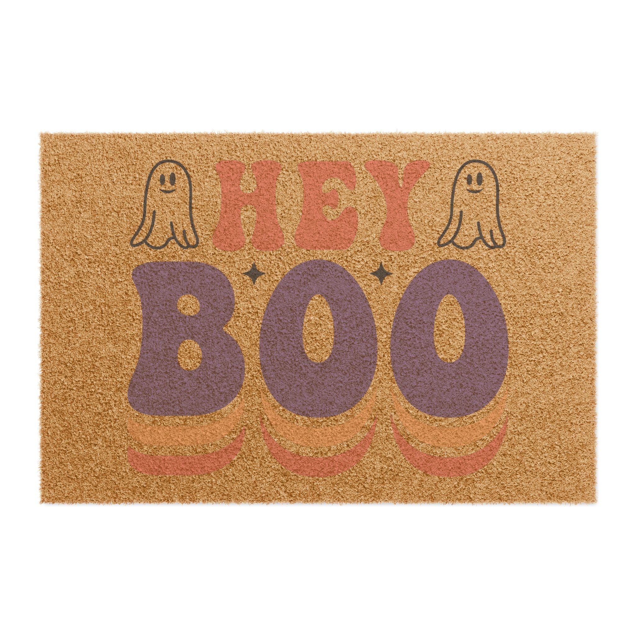 Hey Boo Welcome Mat