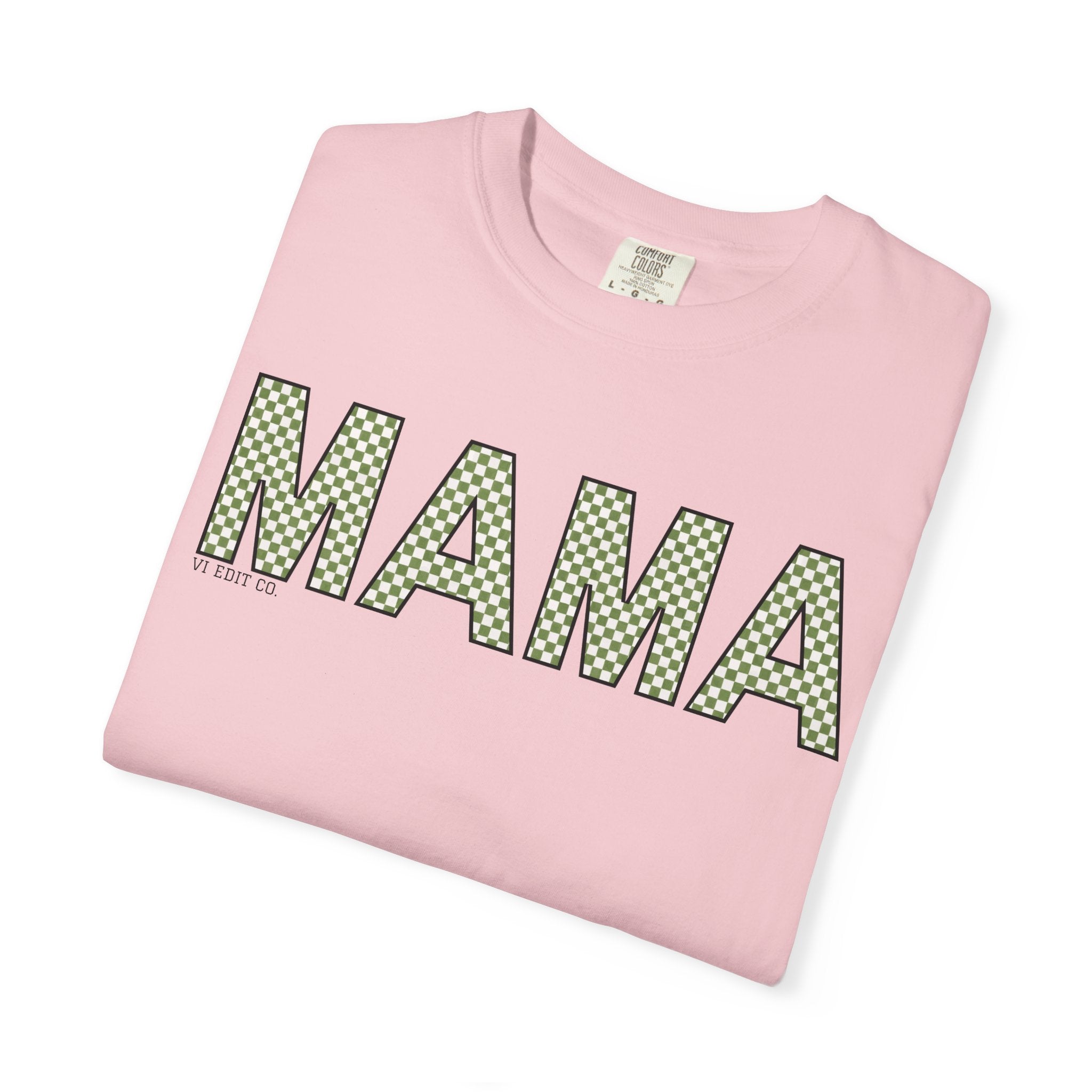 MAMA Chevron Letters T-Shirt | Mama Typography Tee