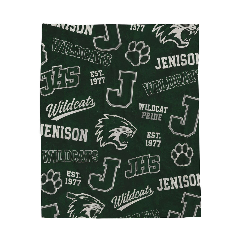 Jenison Wildcats Throw  Blanket