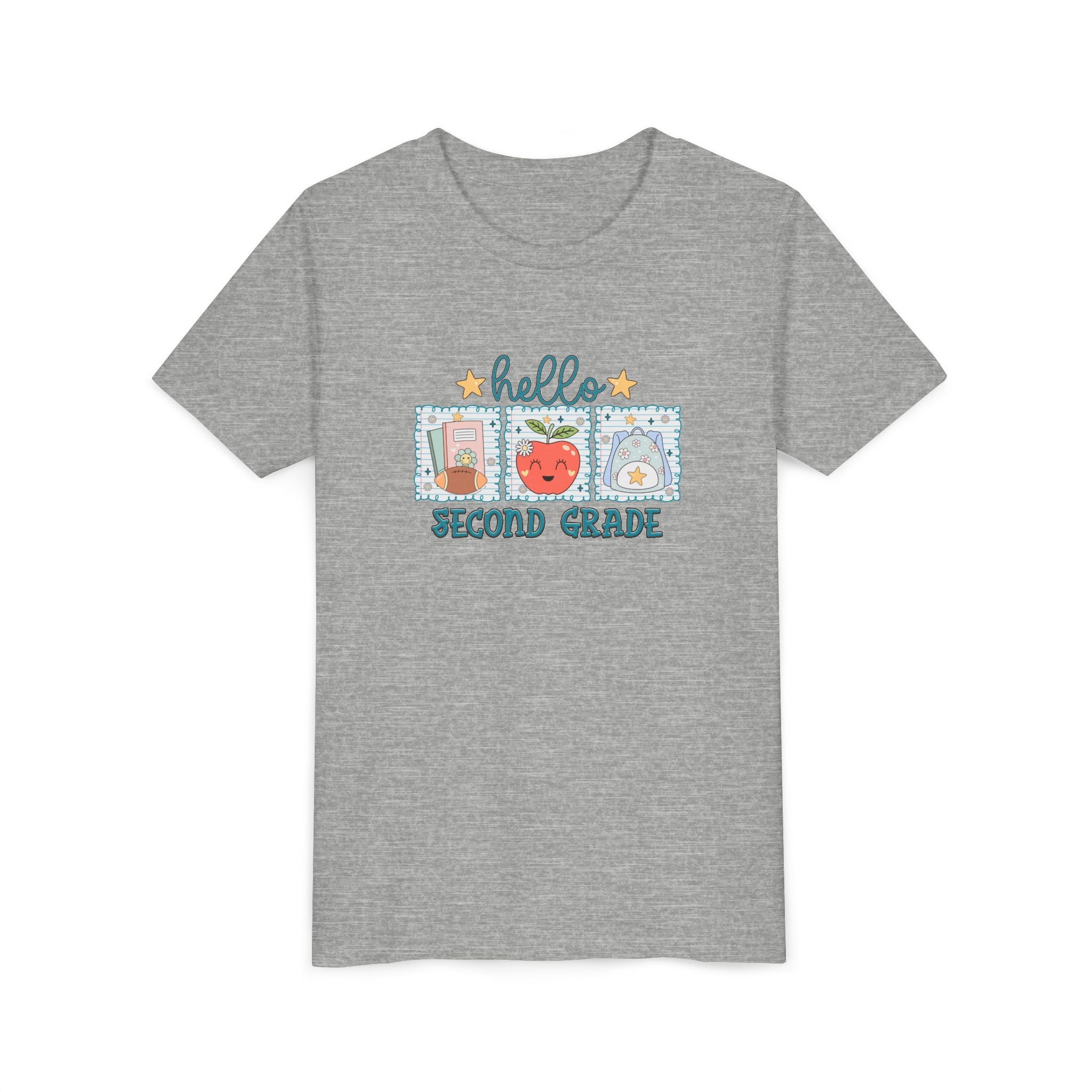 Hello 2nd Grade Tee - Youth