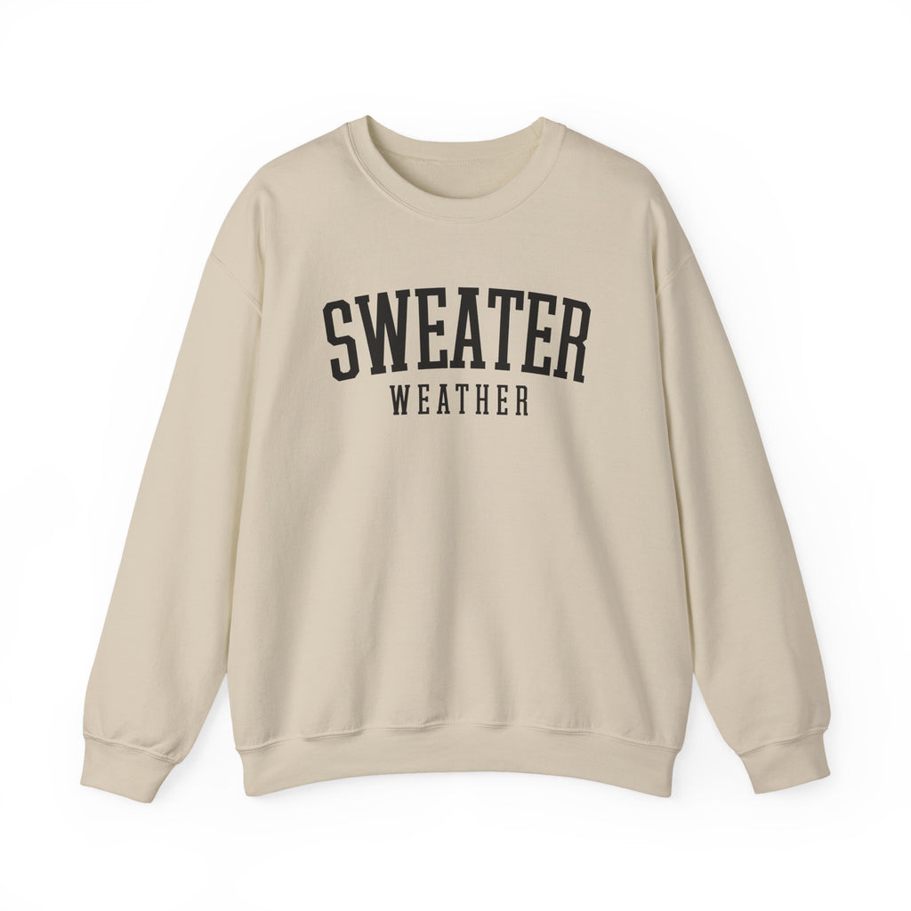 Sweater Weather Crewneck Sweatshirt – Cozy Fall Pullover