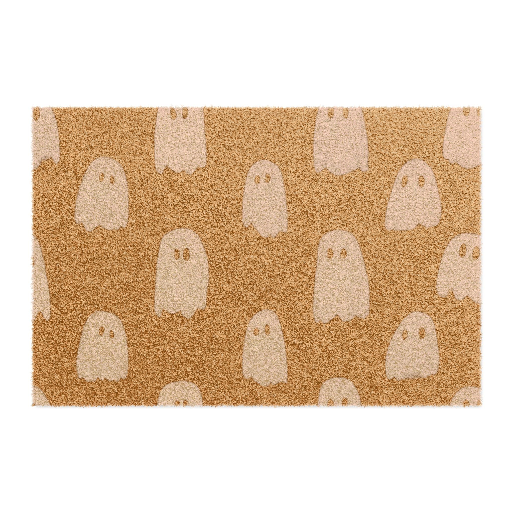 Ghost Pattern Welcome Mat