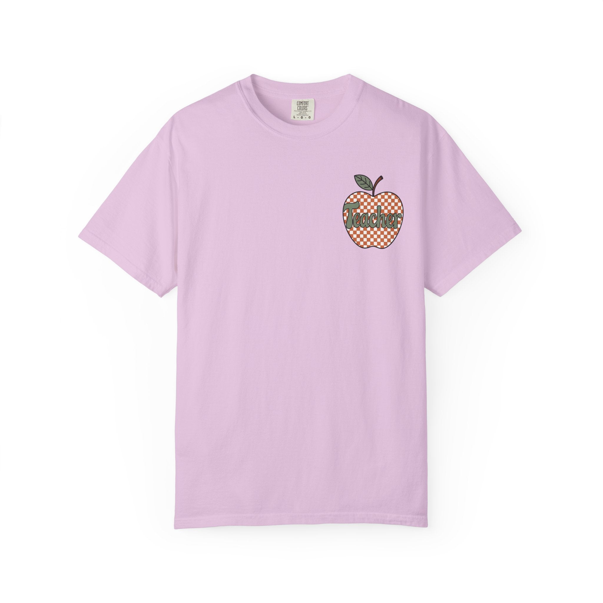 Apple Checkerboard Graphic T-Shirt