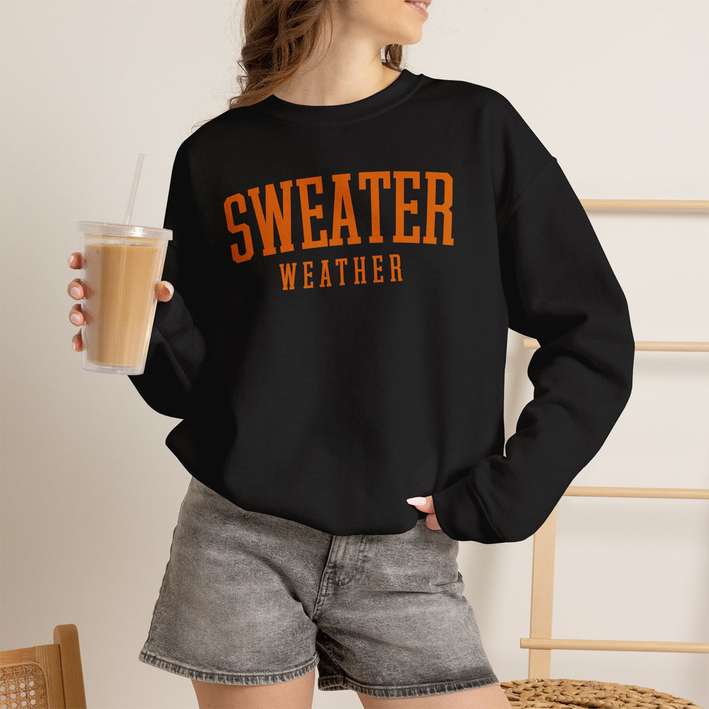 Sweater Weather Crewneck Sweatshirt — Cozy Fall Pullover