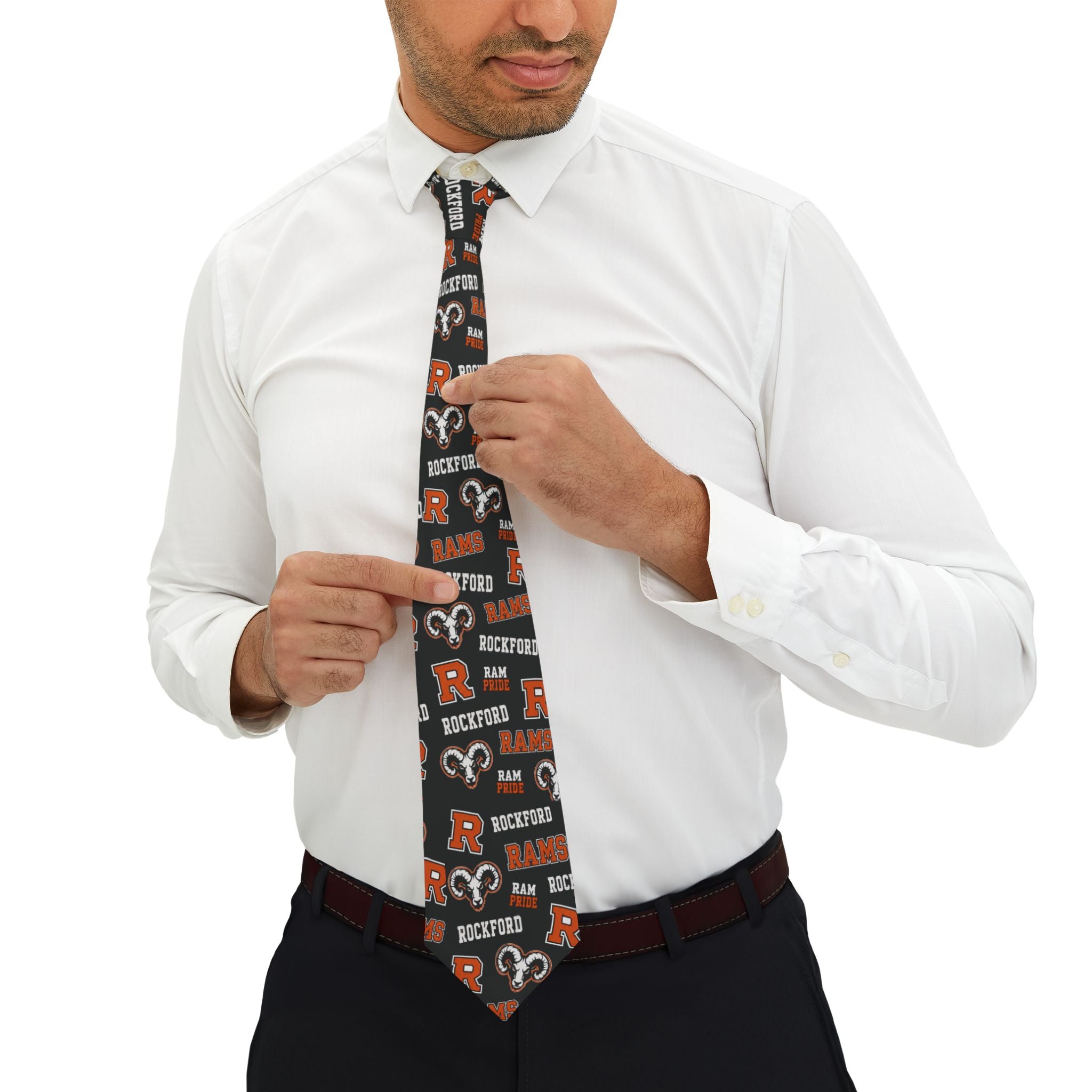 Rockford Rams Necktie