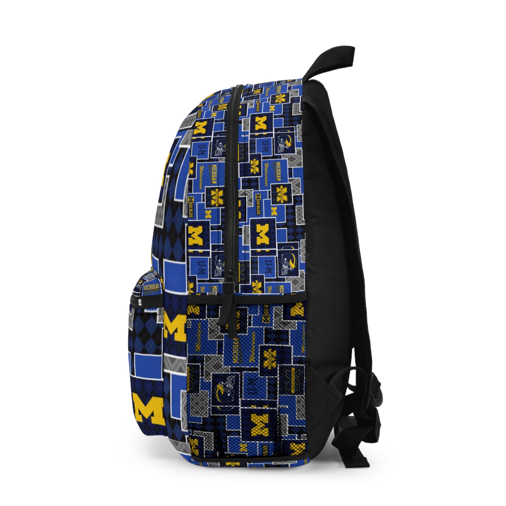 Michigan Wolverines Pattern Backpack