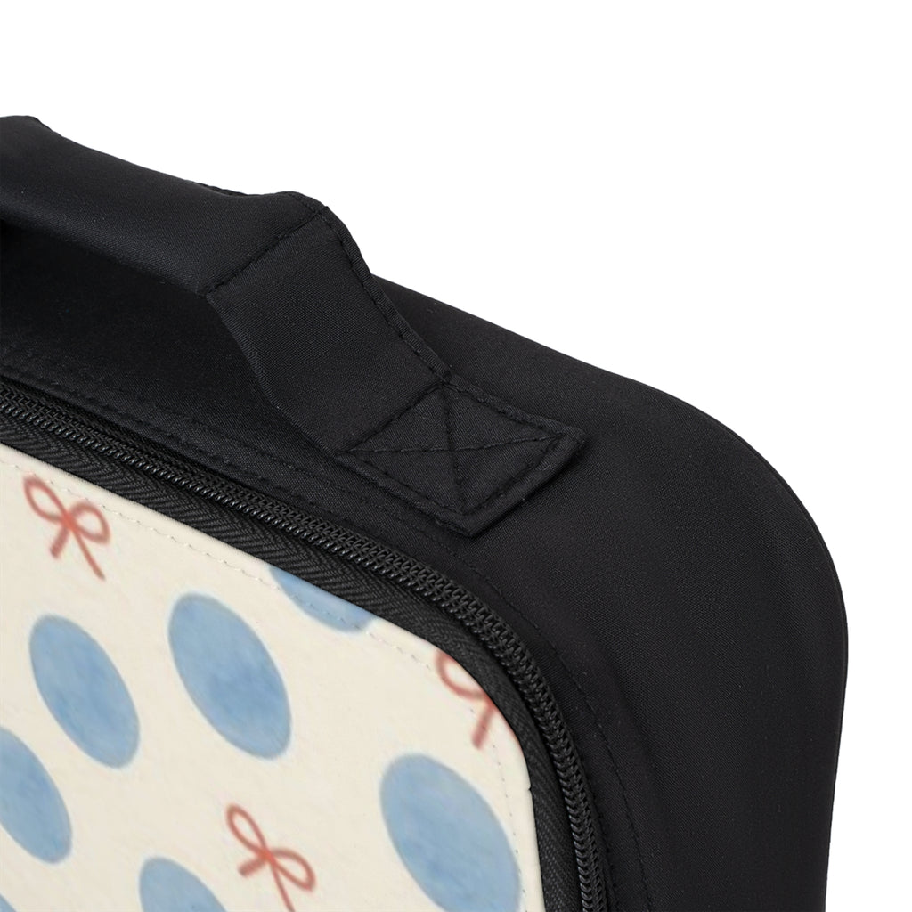 Polka Dot Bow Lunch Box