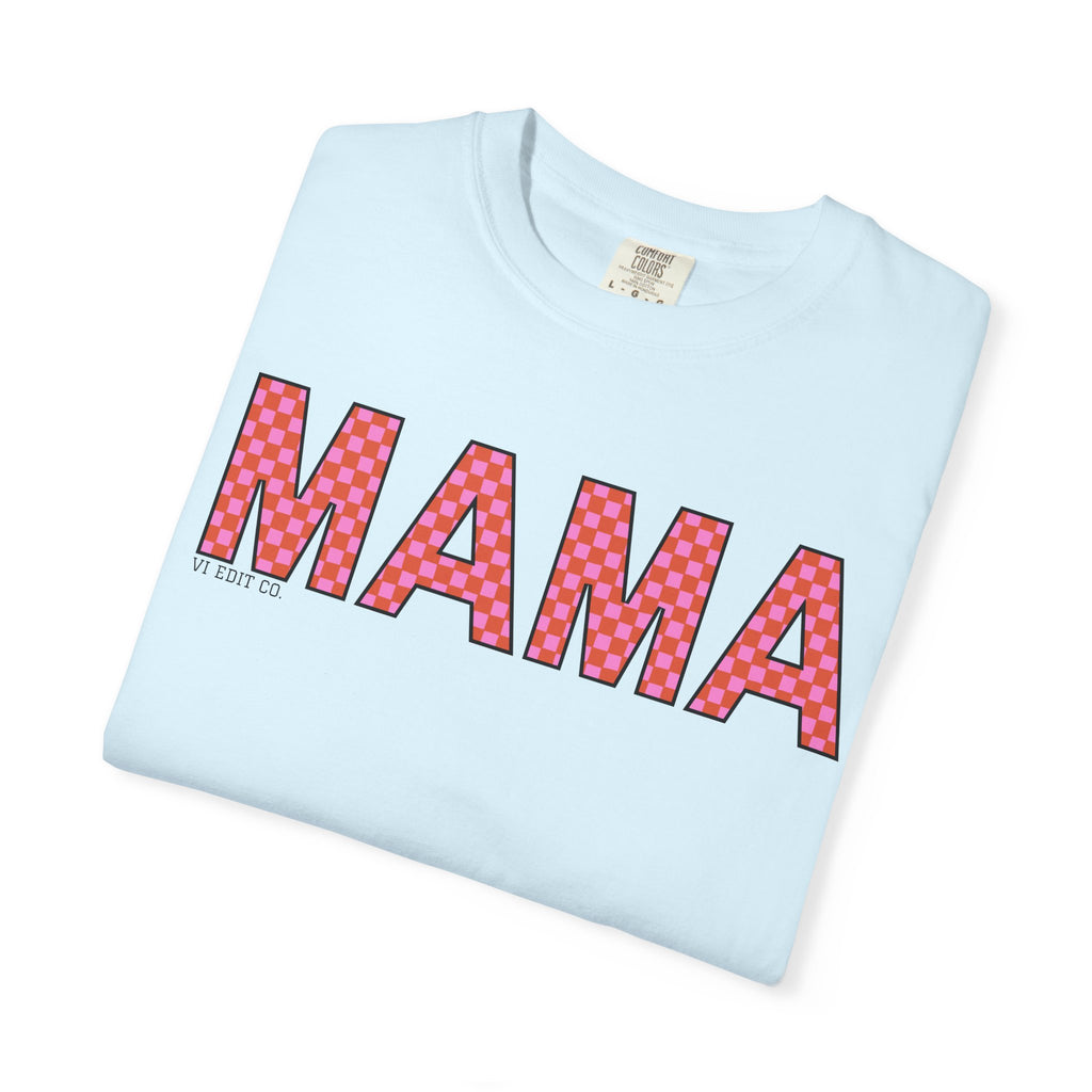 MAMA floral applique T-shirt | Mama graphic tee