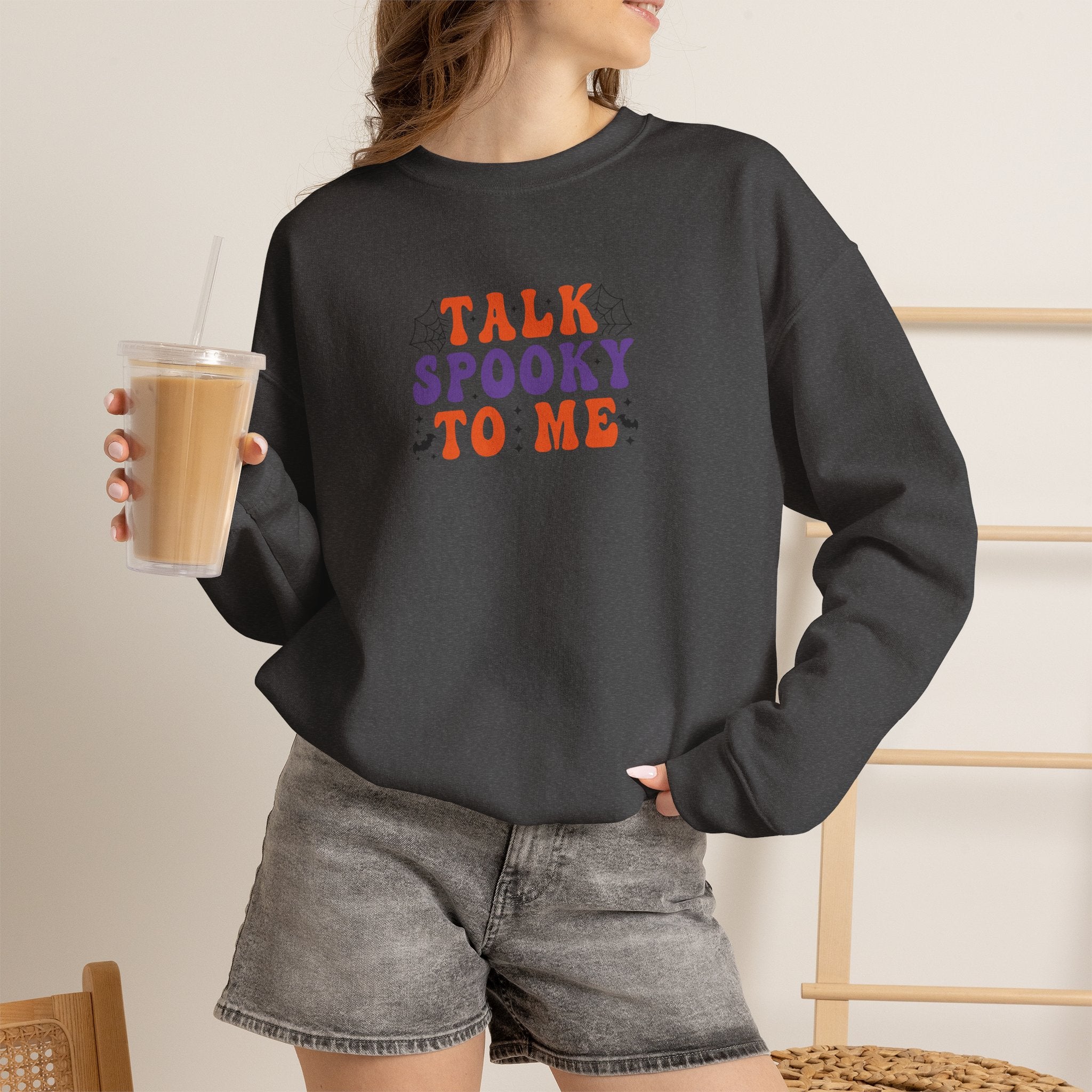 Talk Spooky To Me Crewneck