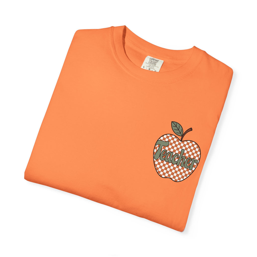 Apple Checkerboard Graphic T-Shirt
