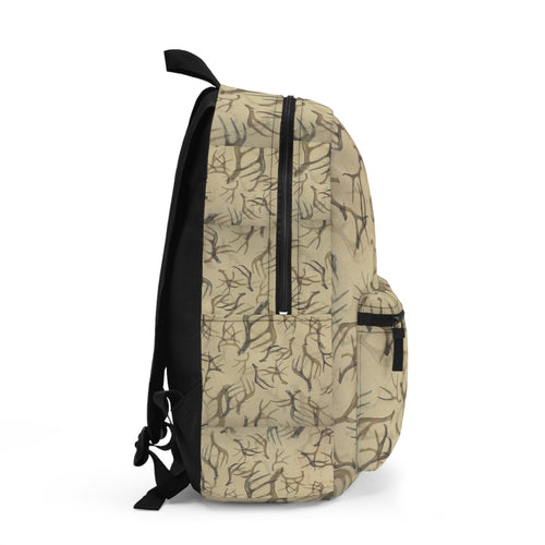 Abstract Antler Pattern Backpack
