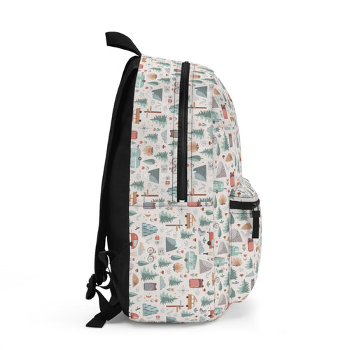 Adventure Pattern Backpack
