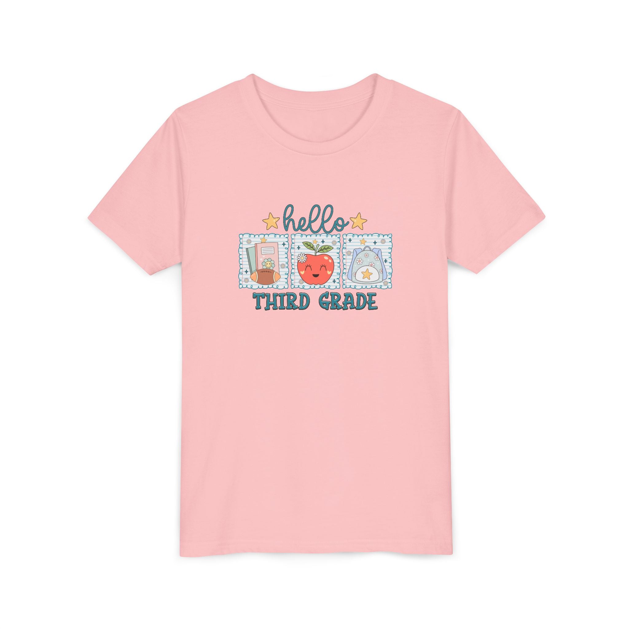 Hello Third Grade Tee - Youth
