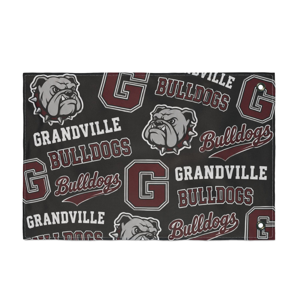 Grandville Bulldogs Double-Sided Flag