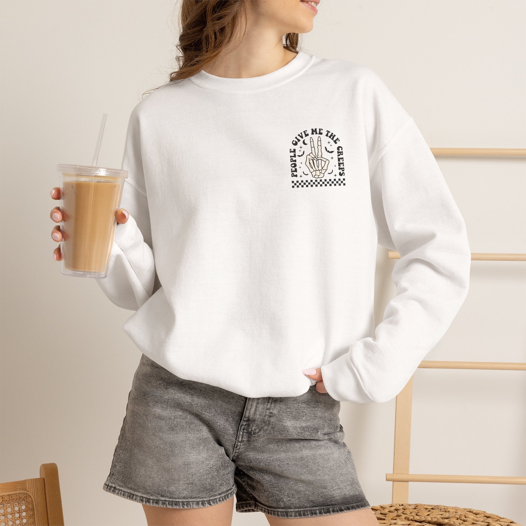 People Give Me The Creeps Crewneck