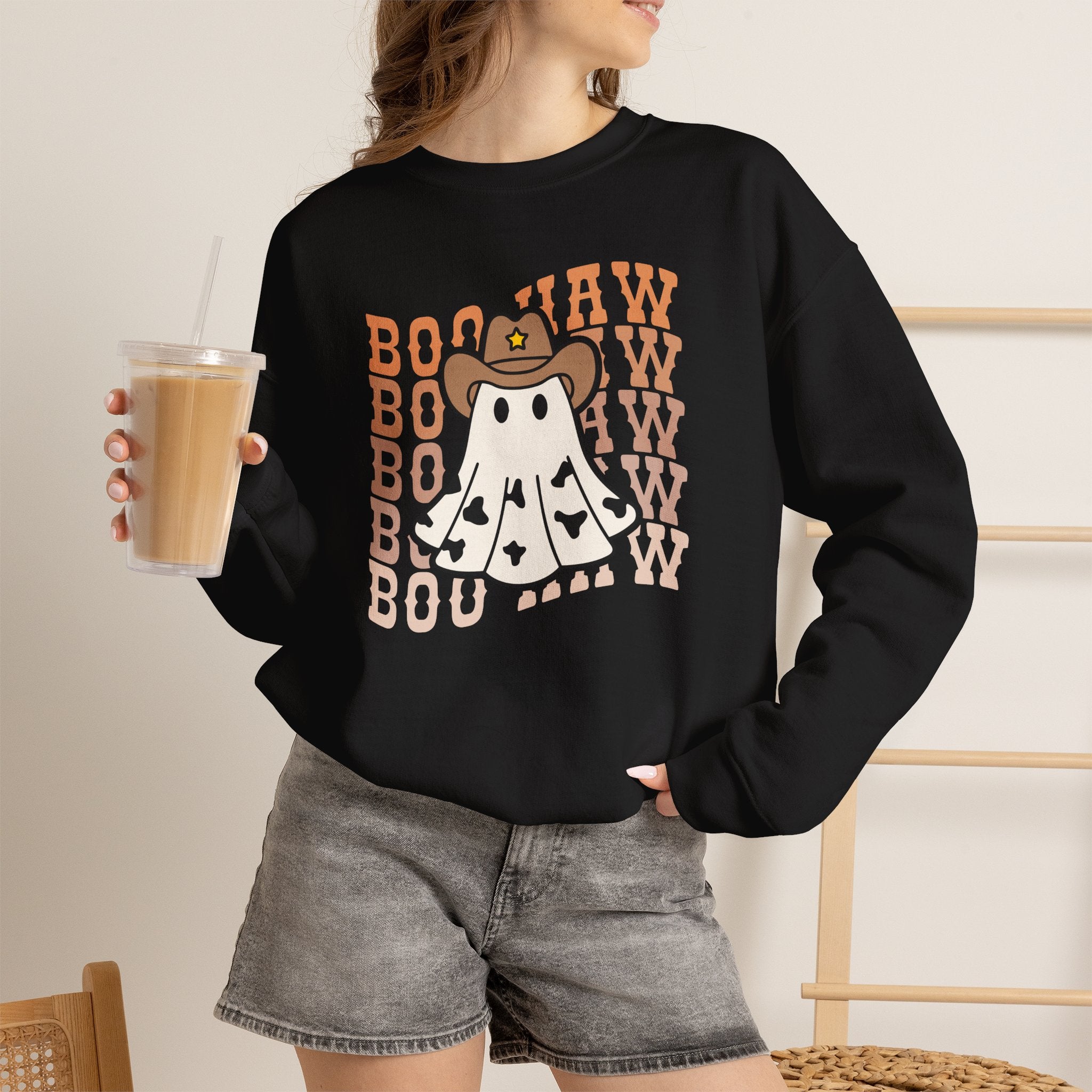 Cowboy Ghost Crewneck