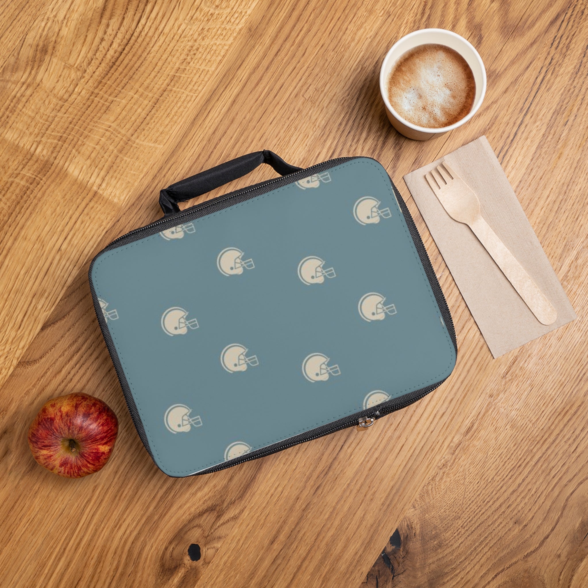 Football Helmet Lunch Bag — Kids Sports Insulated Lunchbox