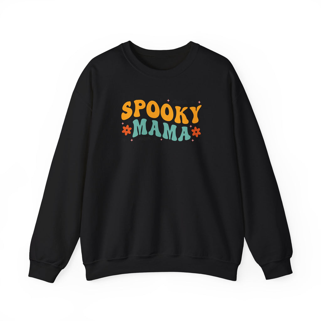 Spooky Mama Sweatshirt — Halloween Mom Crewneck