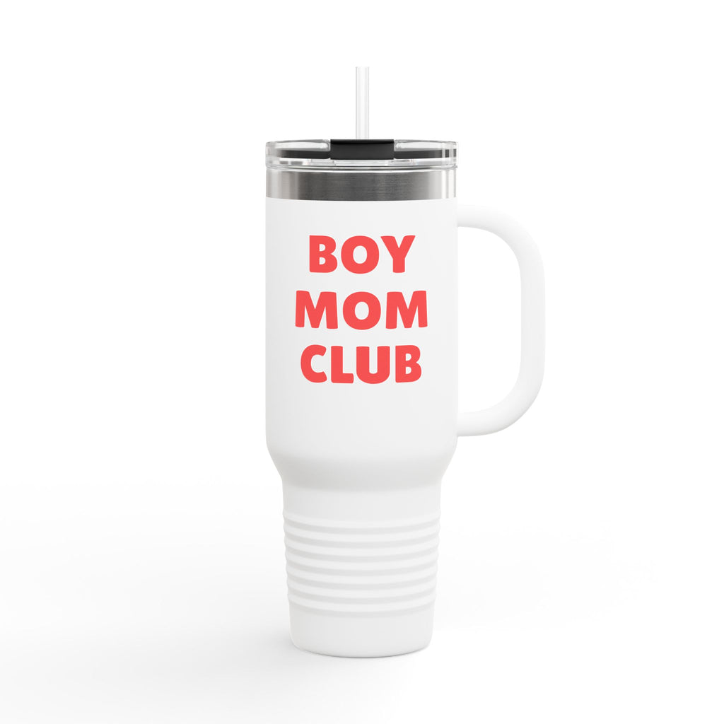 Boy Mom Club 40oz Insulated Travel Mug