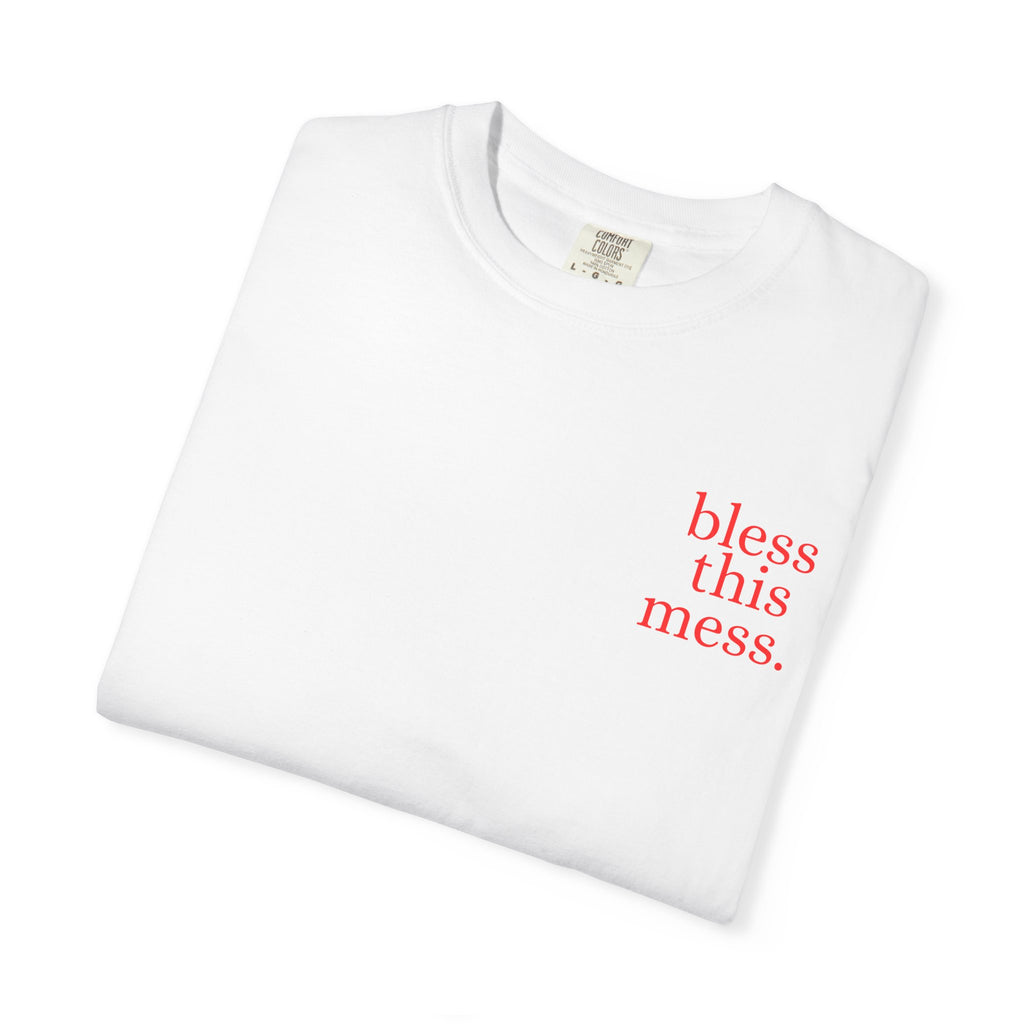 Bless This Mess T-Shirt — Casual Minimalist Graphic Tee