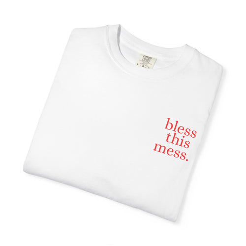 Bless This Mess T-Shirt — Casual Minimalist Graphic Tee