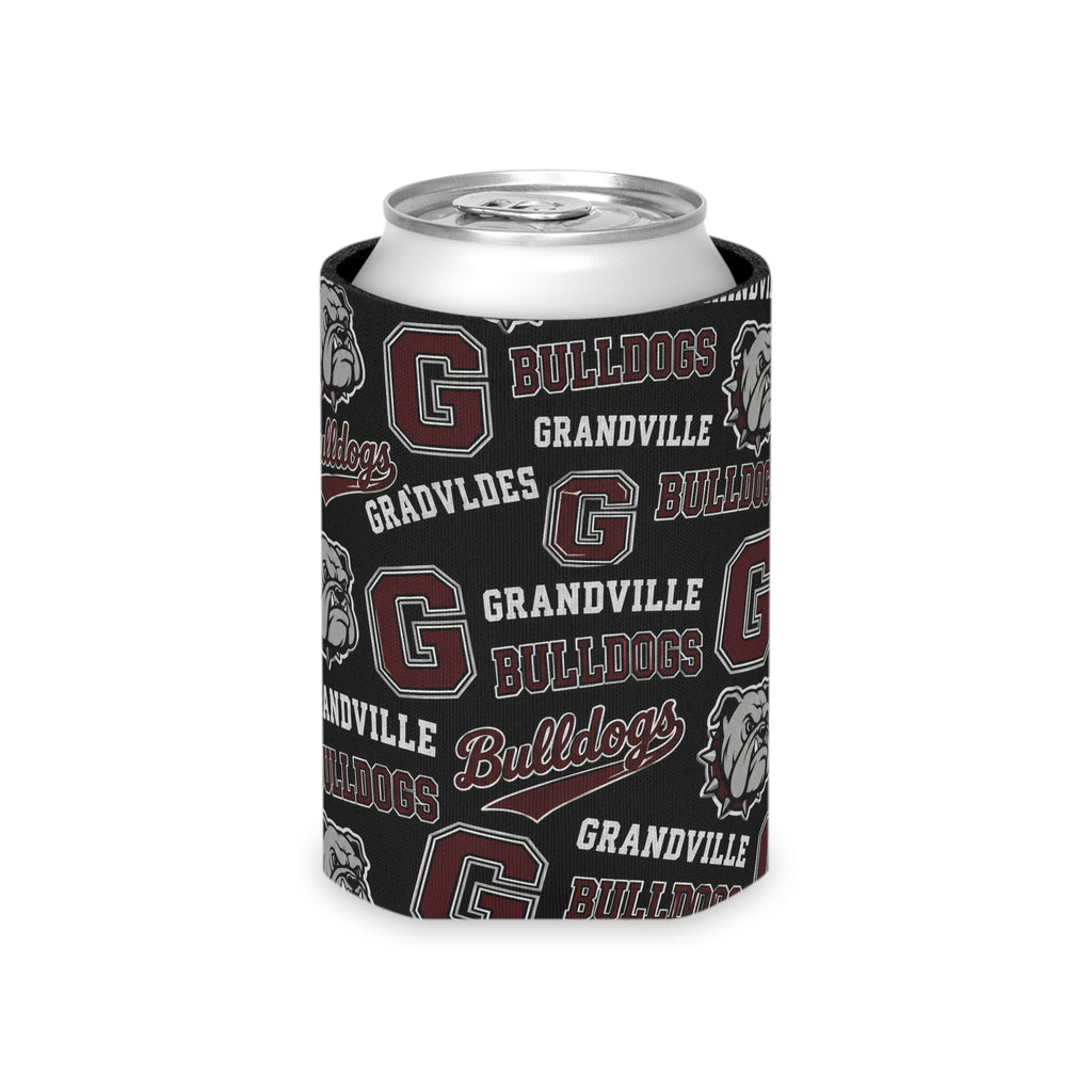 Bulldogs Can Cooler – Grandville Team Logo Koozie