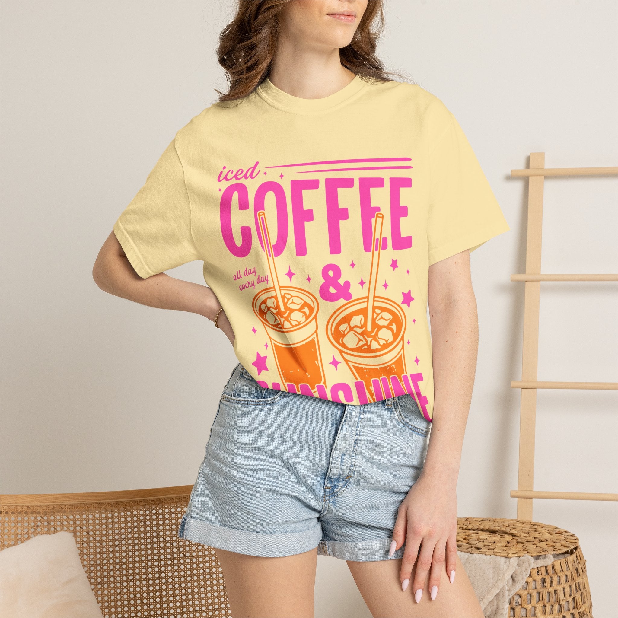 Iced Coffee & Sunshine T-Shirt