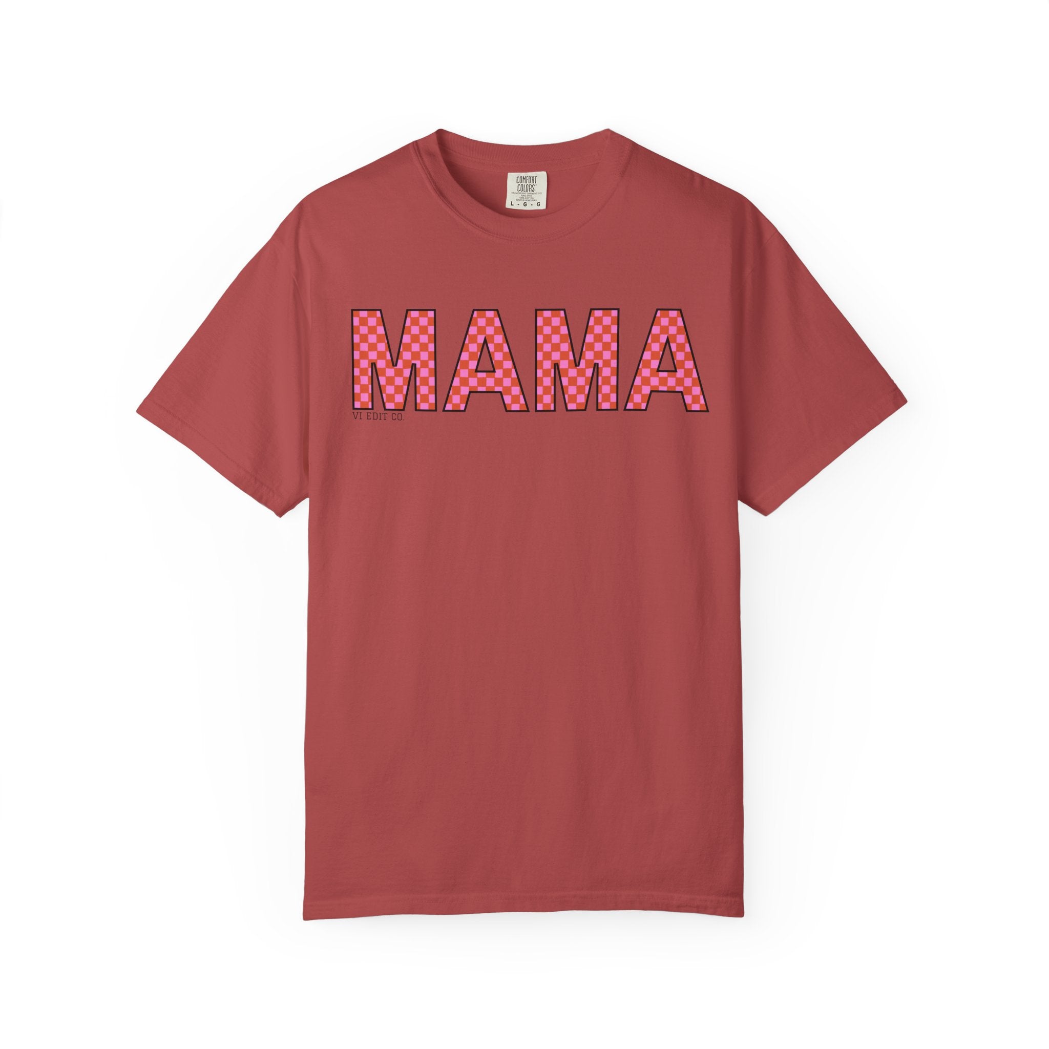 MAMA floral applique T-shirt | Mama graphic tee