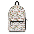 Farm Animals Pattern Backpack — Cute Country Barnyard Print School Bag