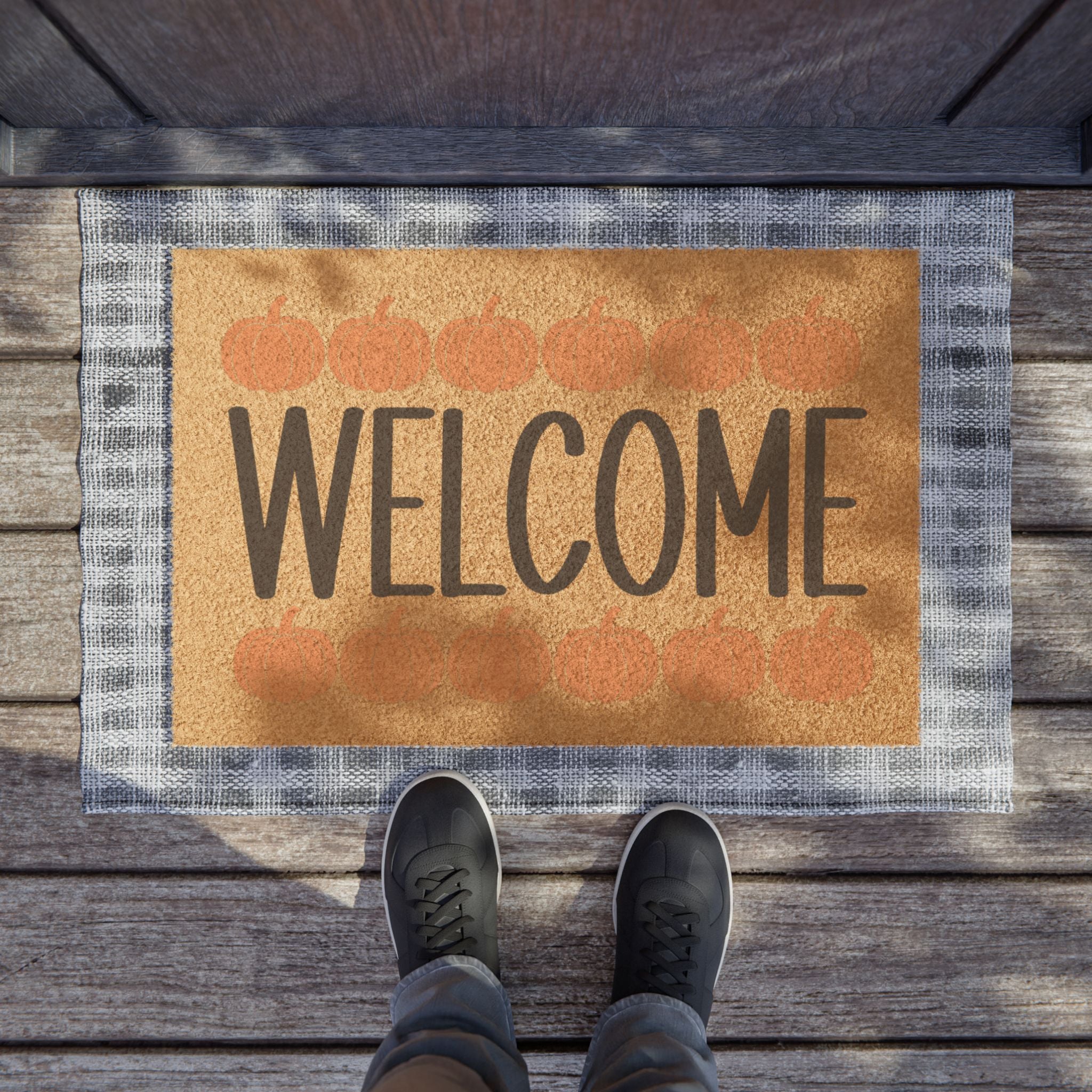 Welcome Pumpkin Welcome Mat