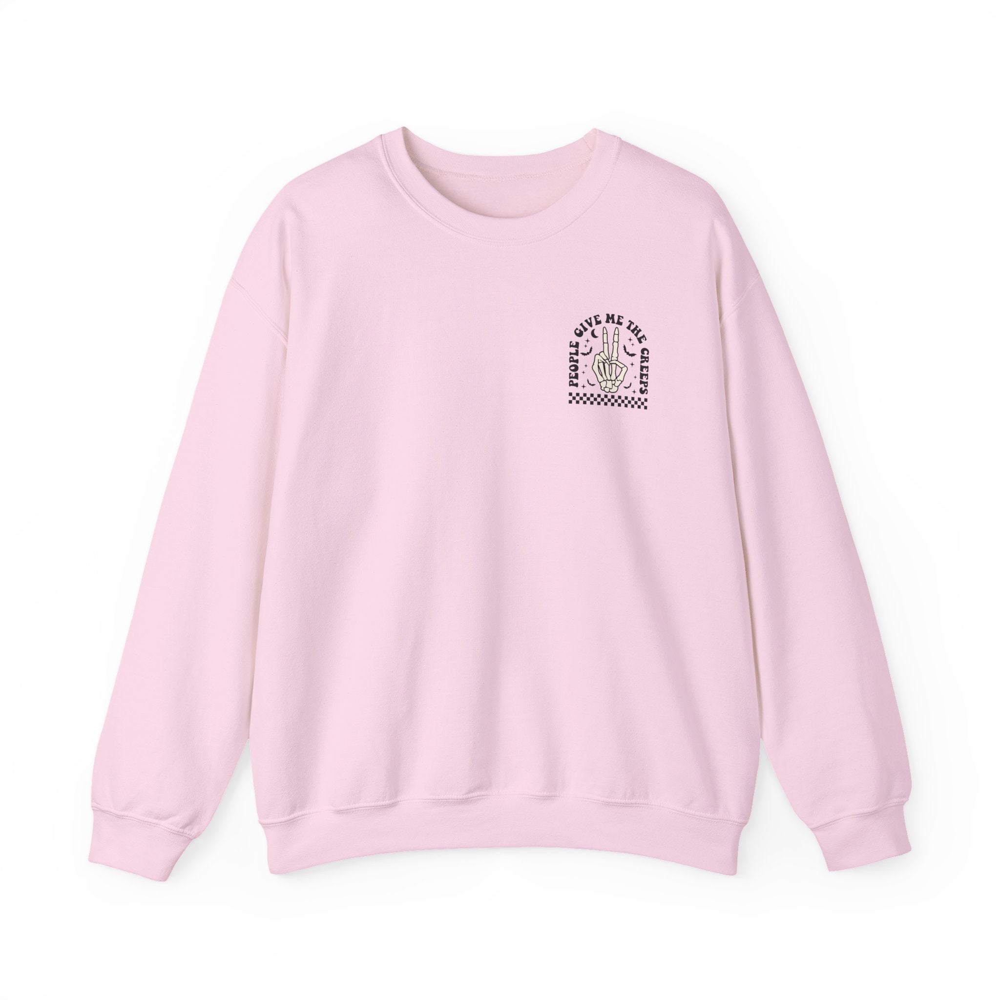 Crewneck Sweatshirt — "Out of My Mind" Minimal Vintage Graphic